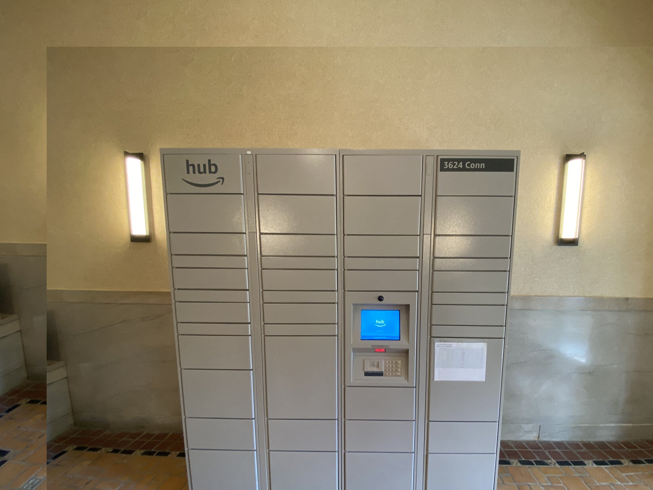 Amazon Hub Package Lockers